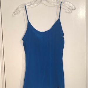 Olive Olivia cobalt blue, silk camisole